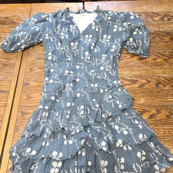 No Brand Dresses & Skirts - Anna Cate Tyler dress in blue floral sz Small